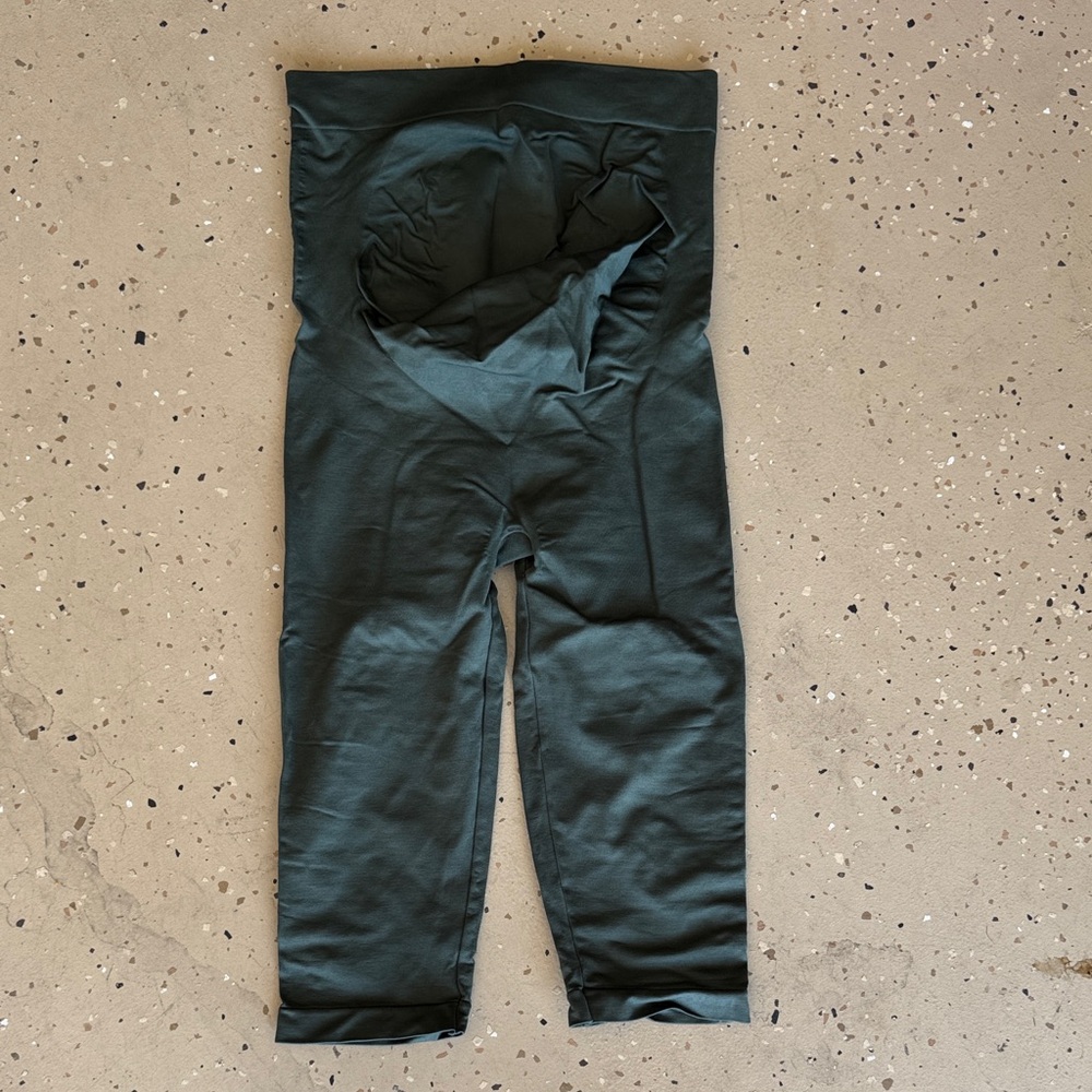 Blanqi Olive Maternity Leggings